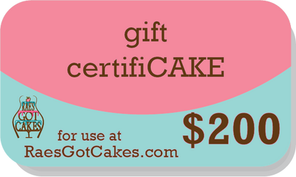 Gift CertifiCAKE